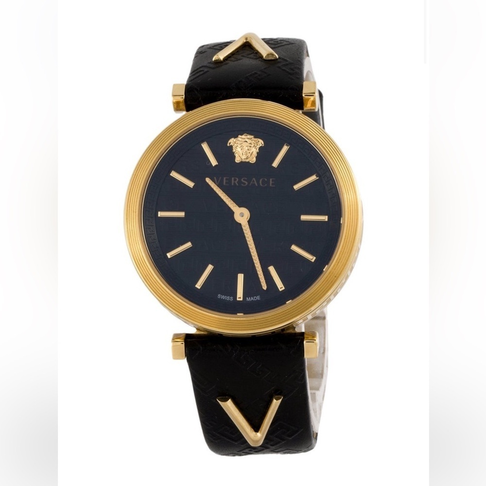 Versace Luxurious Gold and Black Smartwatch - Picture 2 of 3
